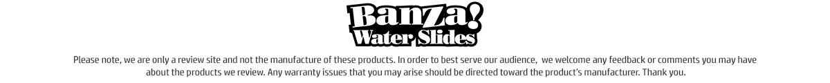 Banzai Water Slides.