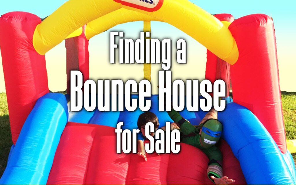 finding a bounce house for sale