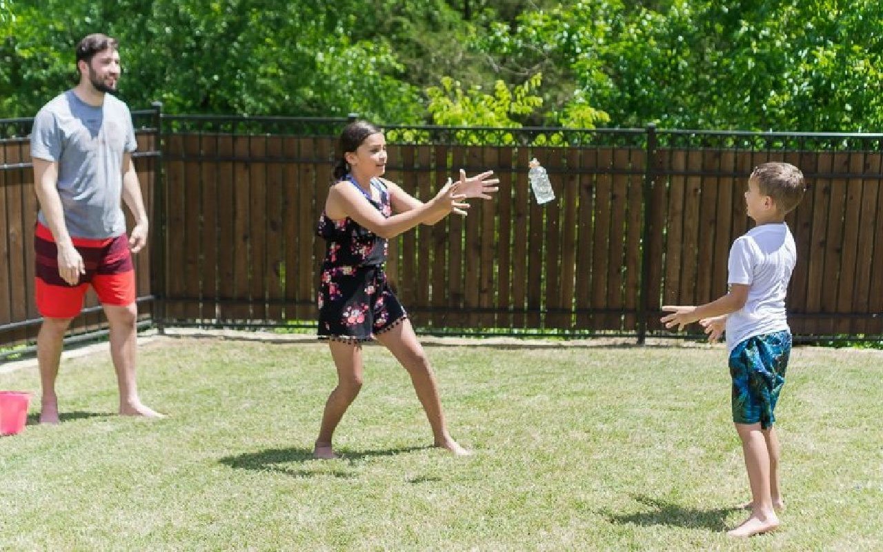 4. Water Bottle Toss