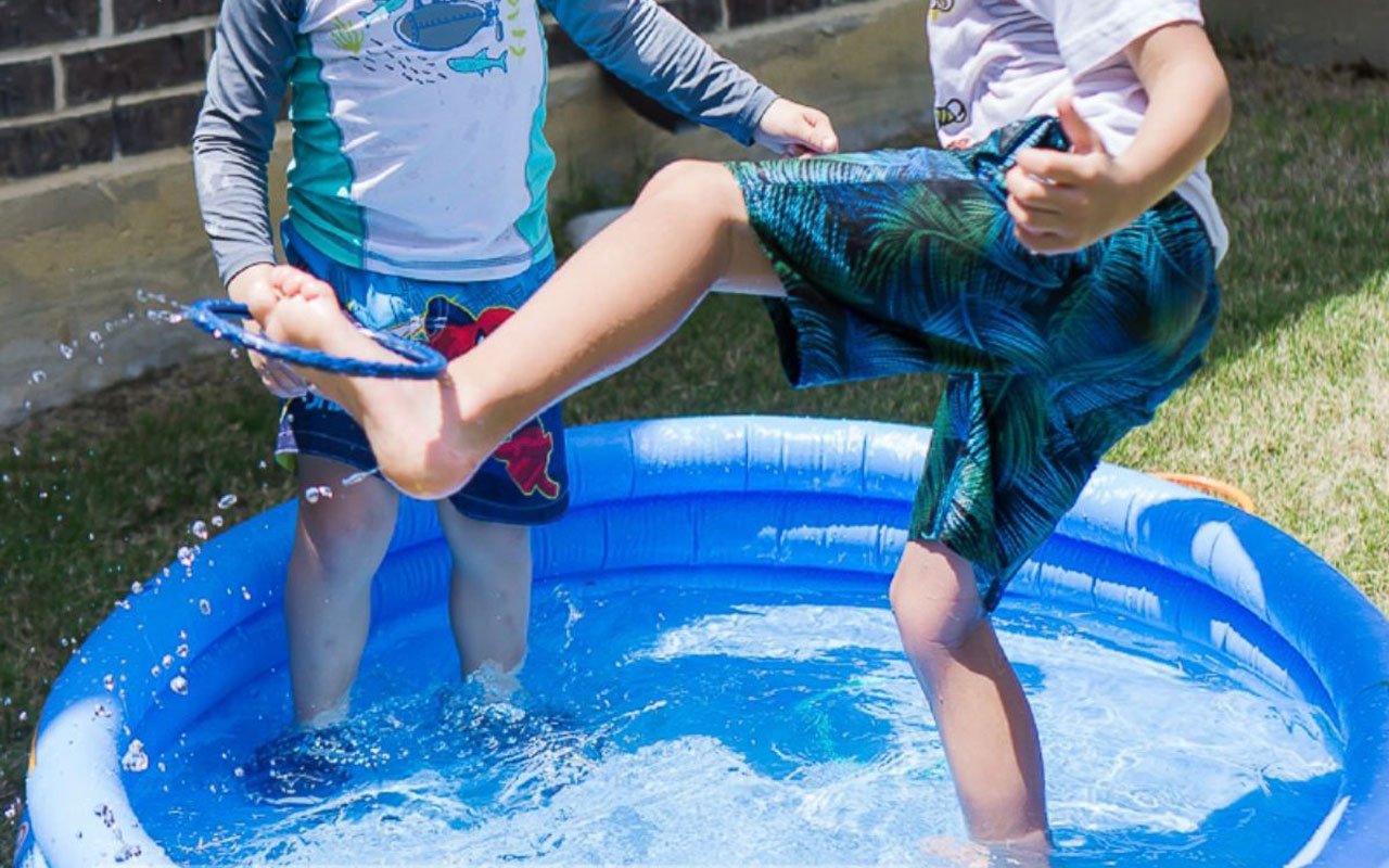 5. Kiddie Pool and Toe Diving