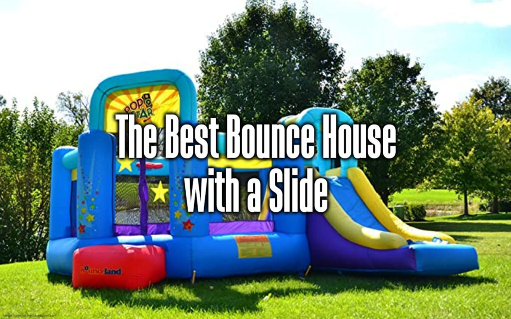the best bounce house with a slide