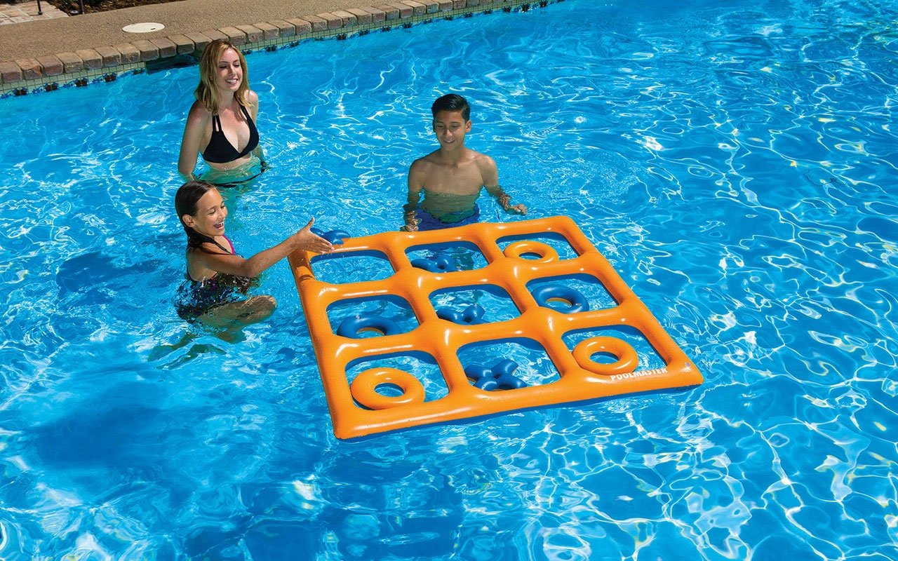 11. Pool Tic Tac Toe