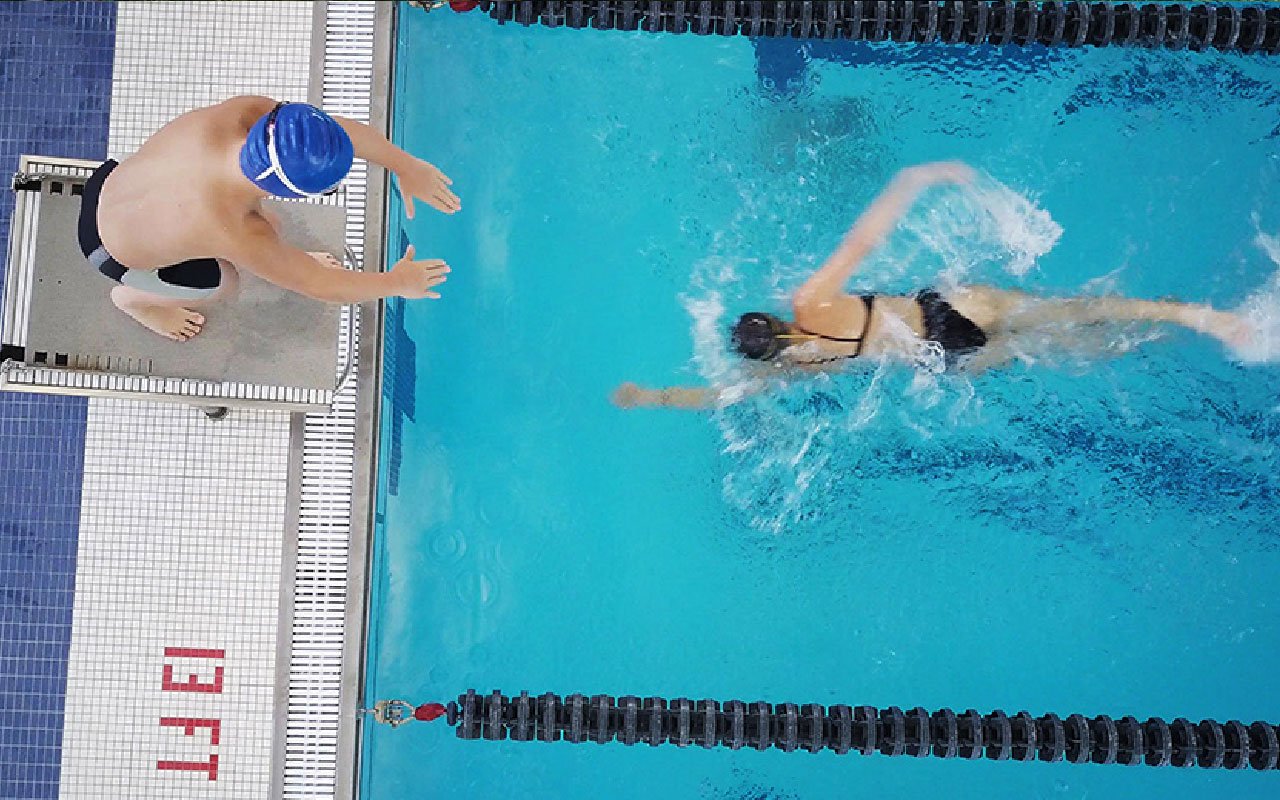 27. Pool Obstacle Course Relay
