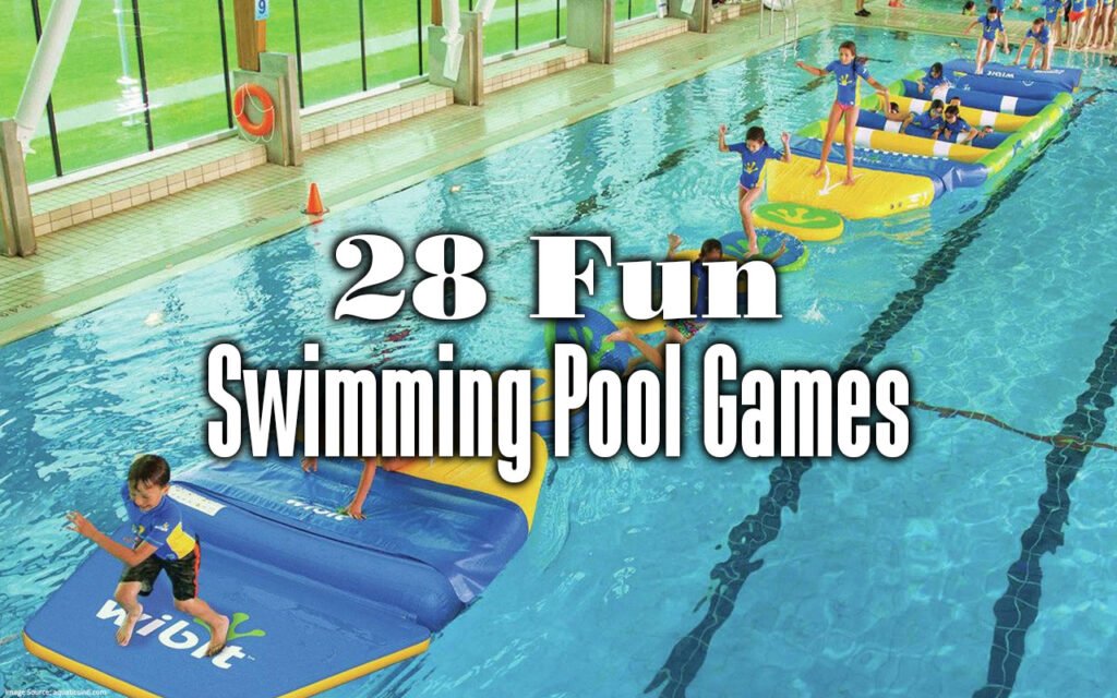 28 fun swimming pool games