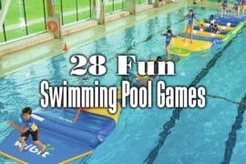 28 fun swimming pool games