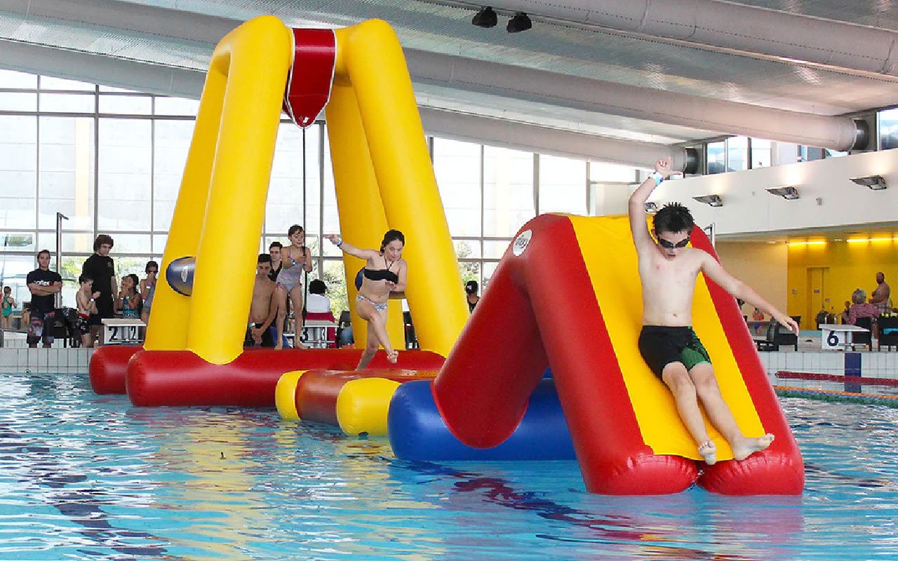 8. Pool Obstacle Course